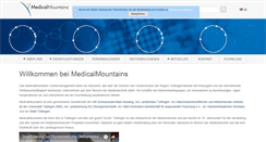 Desktop Screenshot of medicalmountains.de