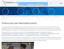 Tablet Screenshot of medicalmountains.de